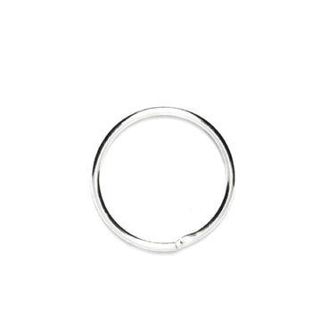 Mono orecchino unisex Nove25 Timeless argento con cerchio liscio 12 mm N25ORE00114-12-1