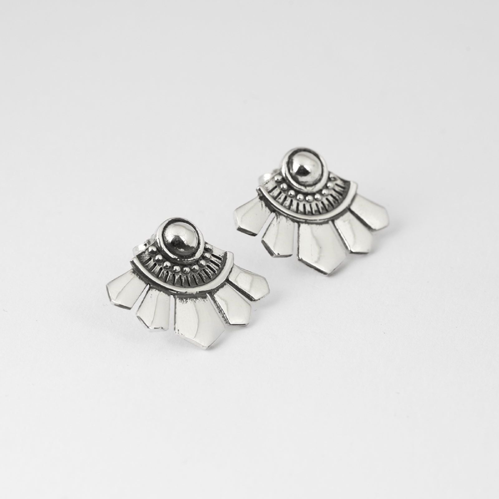 Orecchini Nove25 Etnochic donna in argento a ventaglio N25ORE00214-O-S-1