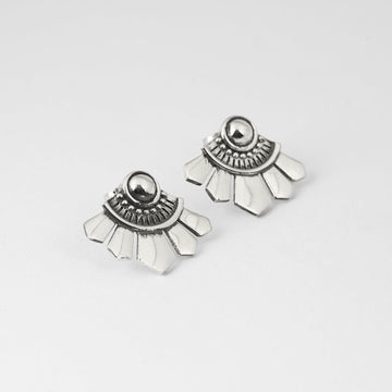 Orecchini Nove25 Etnochic donna in argento a ventaglio N25ORE00214-O-S-1