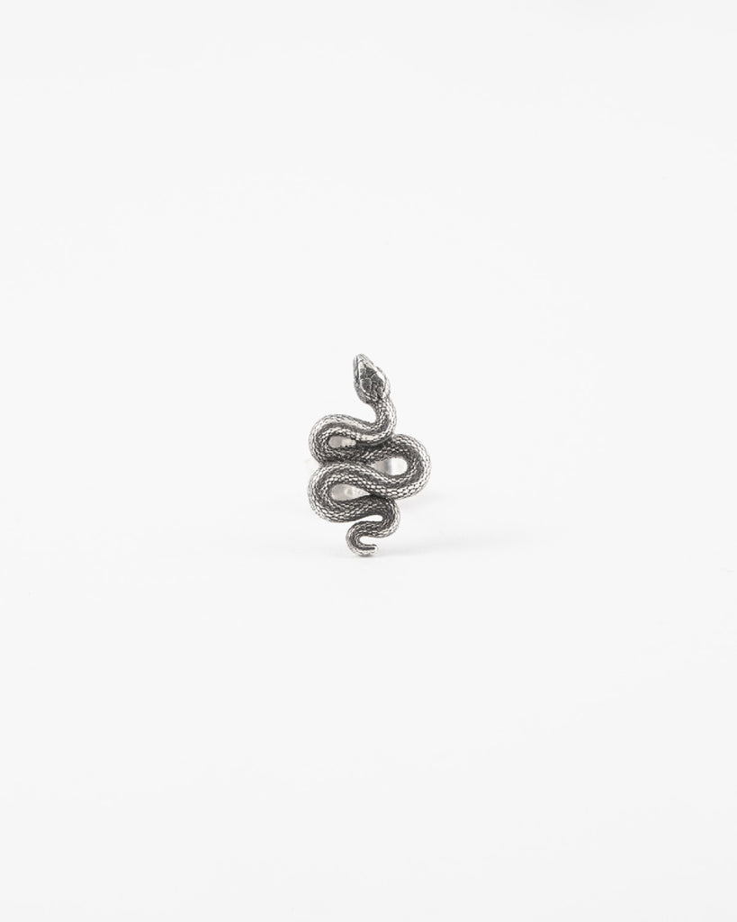 Mono orecchino a lobo Nove25 Snake unisex in argento 925 a forma di serpente 12mm N25ORE00444/O/S