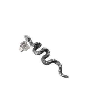 Mono orecchino unisex della collezione Nove25 Snake in argento 925 a forma di serpente in movimento N25ORE00573/O/S