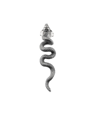 Mono orecchino unisex della collezione Nove25 Snake in argento 925 a forma di serpente in movimento N25ORE00573/O/S