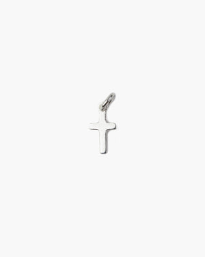 Ciondolo Nove25 Miniature unisex in argento 925 con finitura lucida a forma di croce mini N25PEN00230/O/S