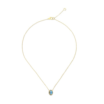 Collana Nanis Dancing Reverse oro 18K con diamanti e pietre MISURA UNICA