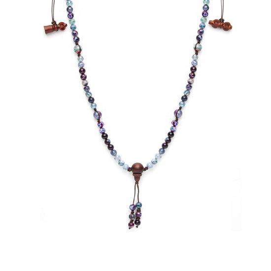 Collana unisex gioielli Tamashii Mudra turchese Codice: NHS1500-7 Collana unisex gioielli Tamashii Mudra turchese Codice: NHS1500-7
