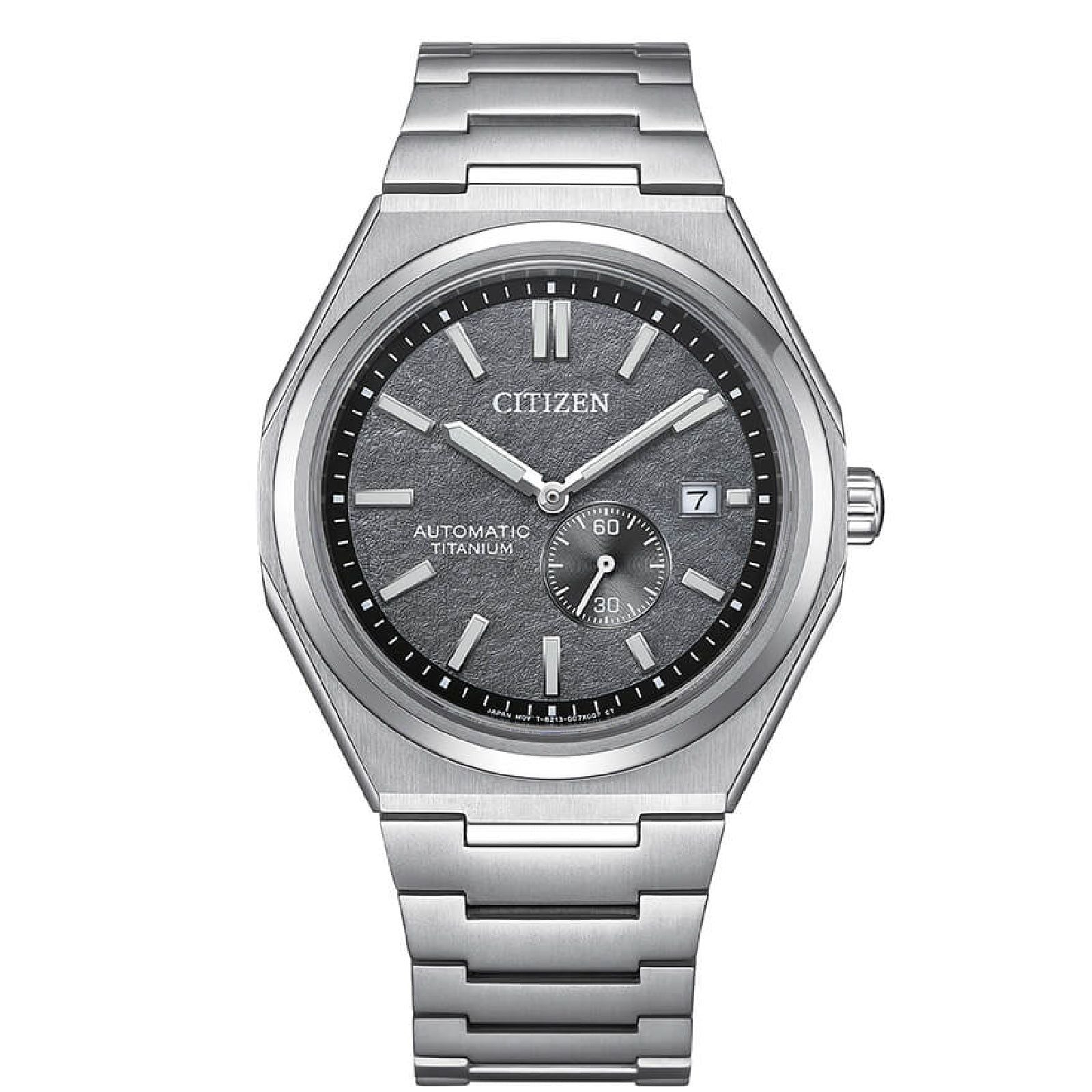 Orologio uomo Citizen in titanio quadrante antracite 40mm NJ0180-80H-1