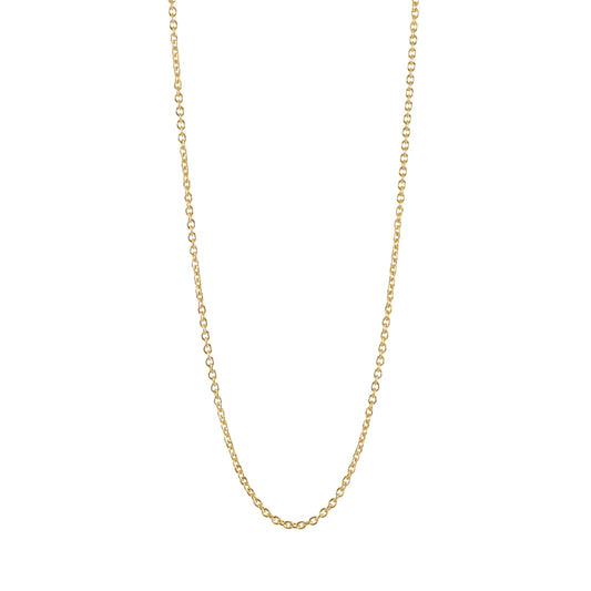 Collana Nove25 catena forzatina 040 in argento placcata oro MISURA UNICA