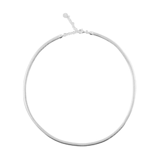 Collana girocollo NOVE25 Magic Ovale 60 in argento lucido MISURA UNICA