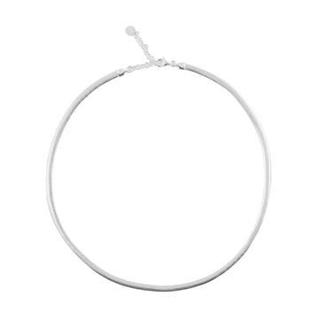 Collana girocollo NOVE25 Magic Ovale 60 in argento lucido MISURA UNICA