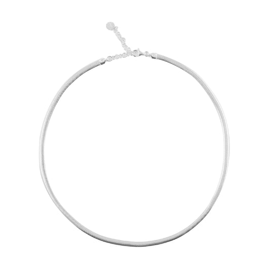 Collana girocollo NOVE25 Magic Ovale 60 in argento lucido MISURA UNICA