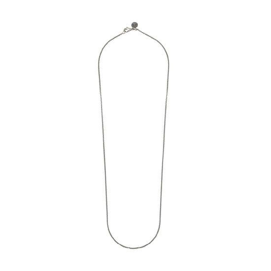 Collana Nove25 catena grumetta 045 in argento brunito 60 cm MISURA UNICA