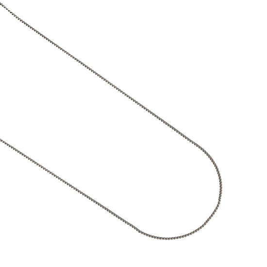 Collana Nove25 catena grumetta 045 in argento brunito 60 cm MISURA UNICA
