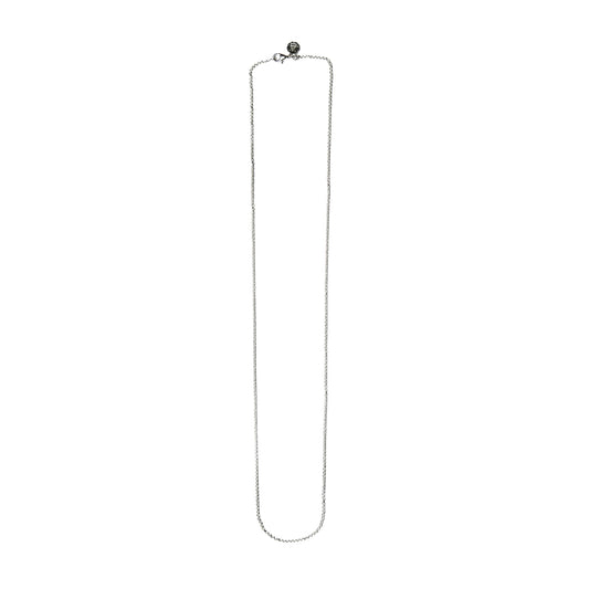 Collana girocollo NOVE25 catena forzatina 040 in argento MISURA UNICA