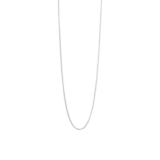 Collana NOVE25 catena forzatina 040 in argento lucido MISURA UNICA