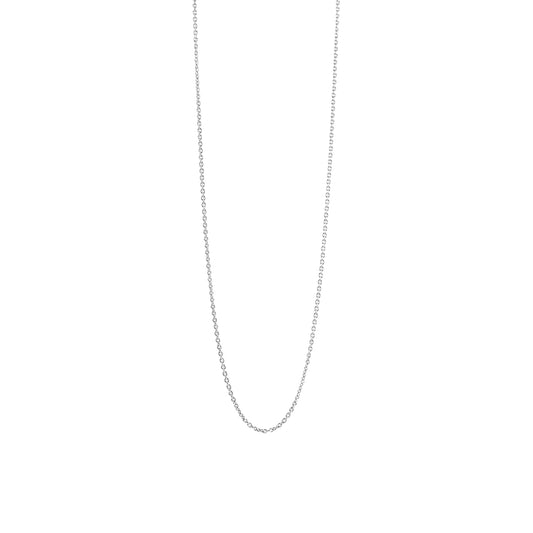 Collana Nove25 catena forzatina 040 in argento lucido 60 cm MISURA UNICA