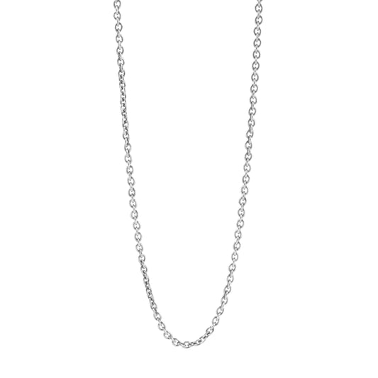 Collana girocollo catena forzatina 060 NOVE25 in argento MISURA UNICA