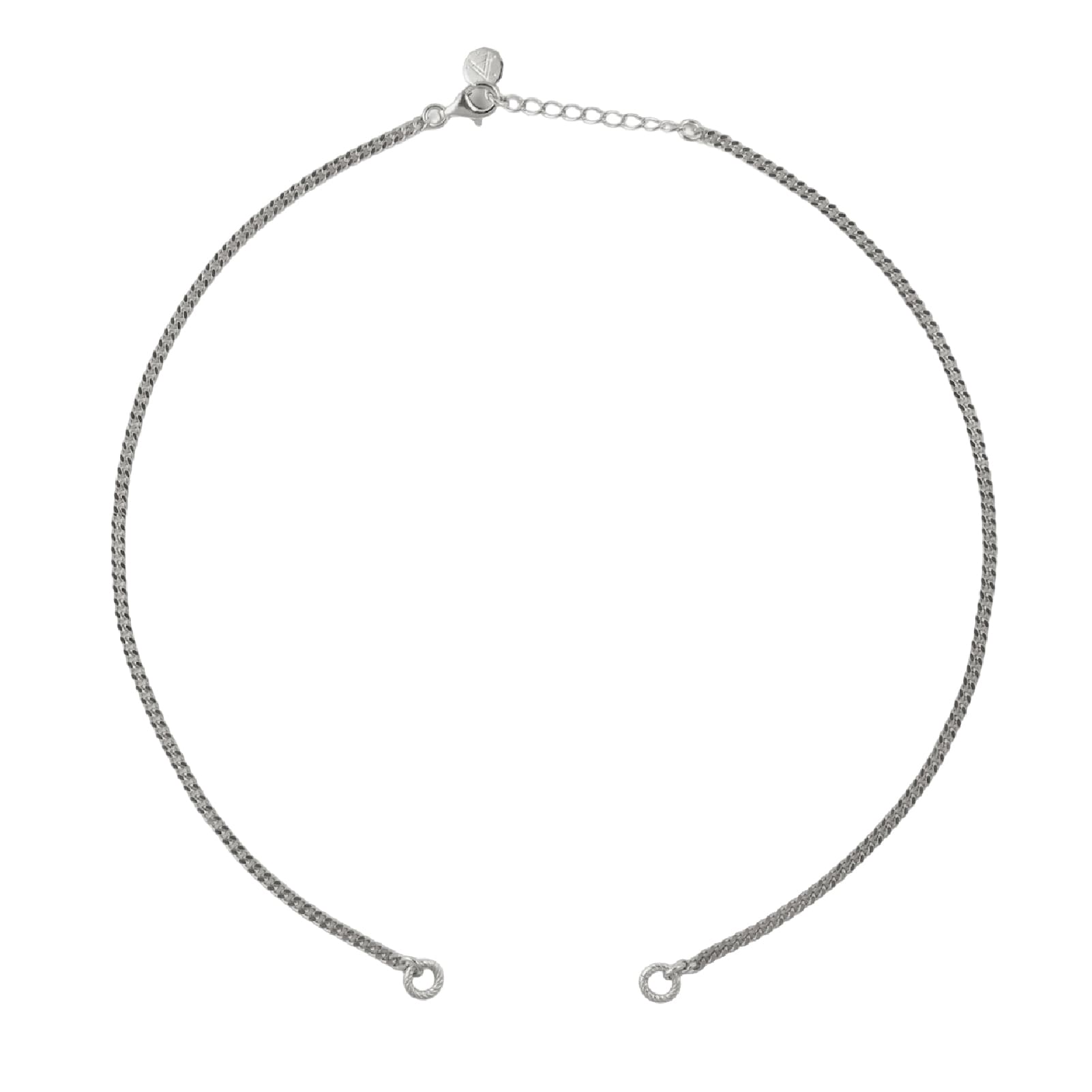 Collana catena Nove25 Connection in argento grumetta aperta MISURA UNICA