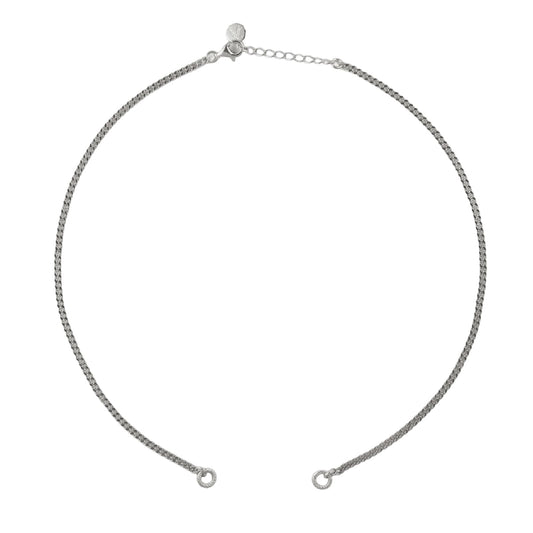 Collana catena Nove25 Connection in argento grumetta aperta MISURA UNICA
