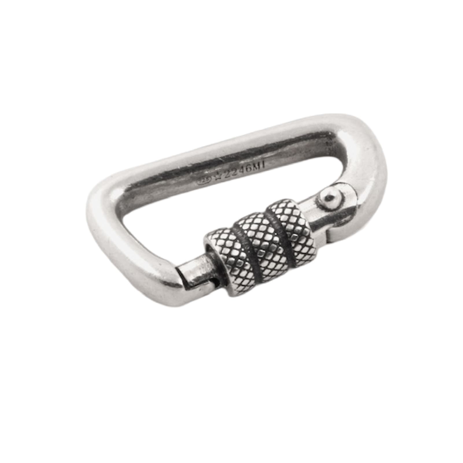 Chiusura Nove25 Connection Mini argento moschettone MISURA UNICA