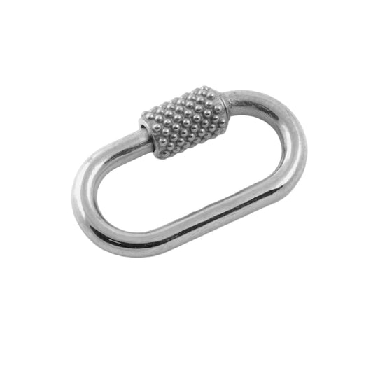 Chiusura Nove25 Connection Mini bronzo argentato moschettone MISURA UNICA