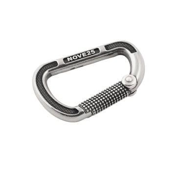 Chiusura Nove25 Connection bronzo argentato moschettone grande MISURA UNICA