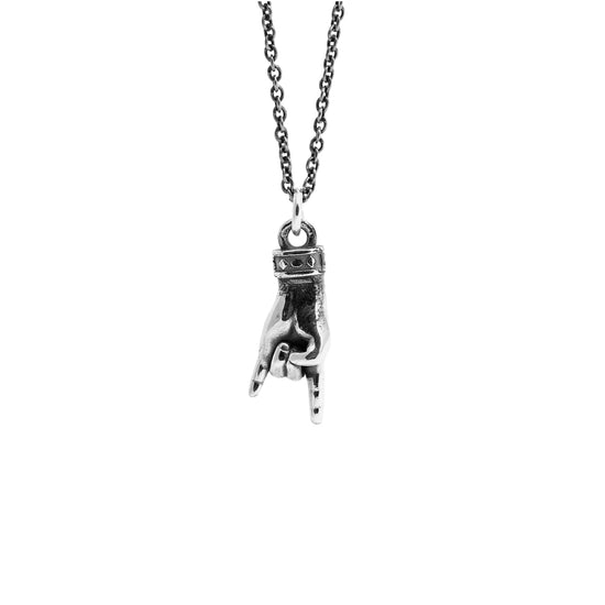 Charm pendente Nove25 Miniature in argento napoli corna MISURA UNICA