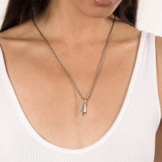 Charm pendente Nove25 Miniature in argento napoli corna MISURA UNICA