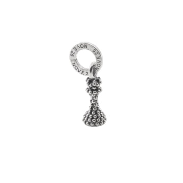 Charm pendente Nove25 Puntinati Mini in argento regina MISURA UNICA