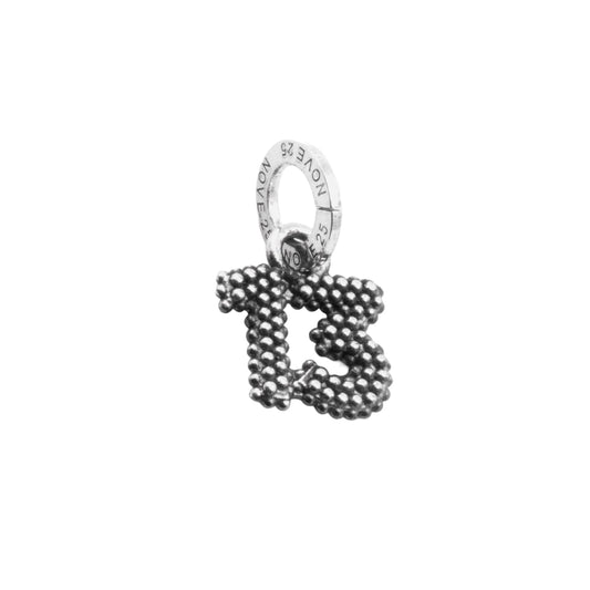 Charm pendente Nove25 Puntinati Mini in argento numero 13 MISURA UNICA