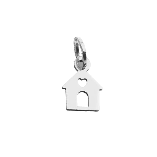 Charm pendente Nove25 Timeless Mini in argento casa MISURA UNICA