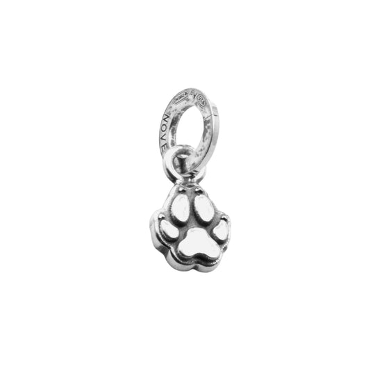 Charm pendente Nove25 Miniature Mini in argento zampa cane MISURA UNICA