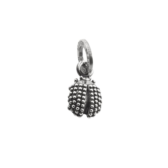 Charm pendente Nove25 Puntinati Mini in argento coccinella MISURA UNICA