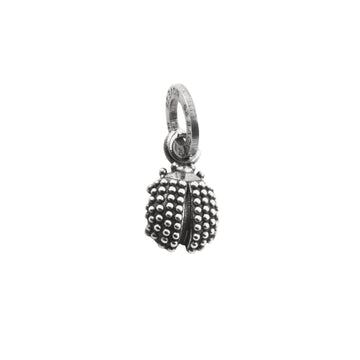 Charm pendente Nove25 Puntinati Mini in argento coccinella MISURA UNICA
