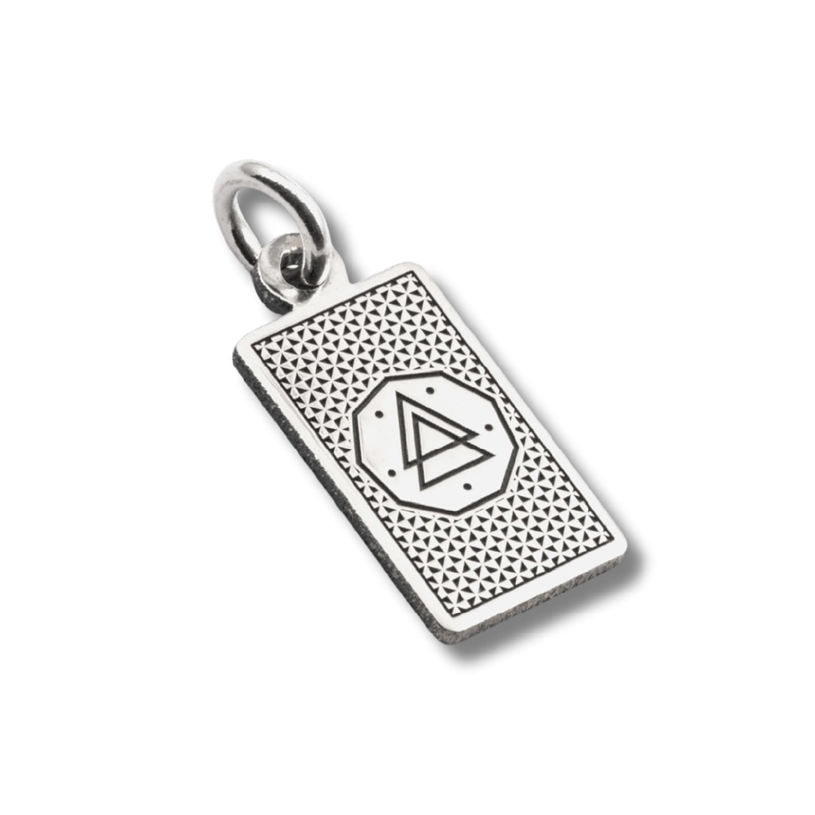 Ciondolo Nove25 in argento con carta tarocchi La Luna