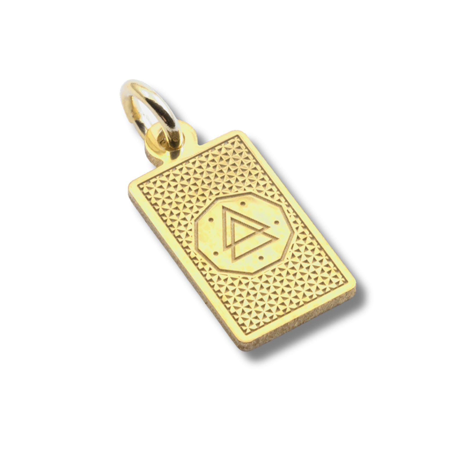 Ciondolo Nove25 in argento dorato carta tarocchi Le Stelle MISURA UNICA