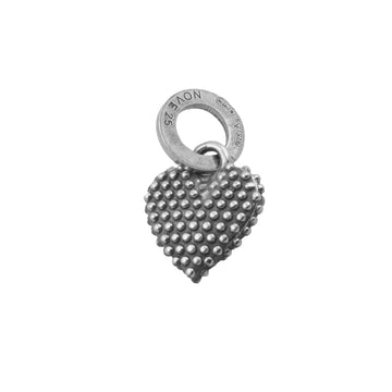 Charm pendente Nove25 Puntinati Mini in argento cuore MISURA UNICA