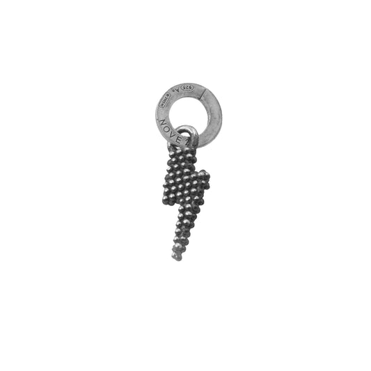 Charm pendente Nove25 Puntinati Mini in argento saetta MISURA UNICA