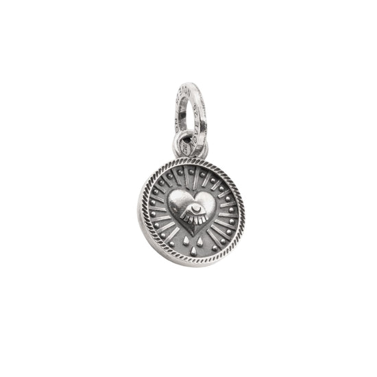 Charm pendente Nove25 Tarot Mini in argento gli amanti MISURA UNICA
