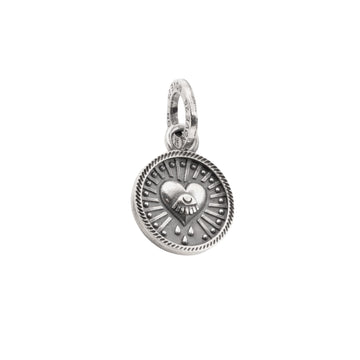 Charm pendente Nove25 Tarot Mini in argento gli amanti MISURA UNICA