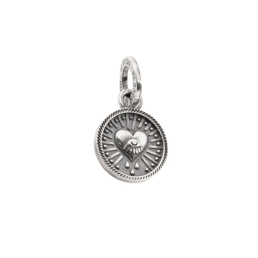 Charm pendente Nove25 Tarot Mini in argento gli amanti MISURA UNICA