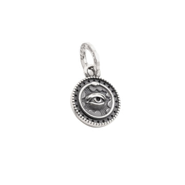 Charm pendente Nove25 Tarot Mini in argento l'eremita MISURA UNICA