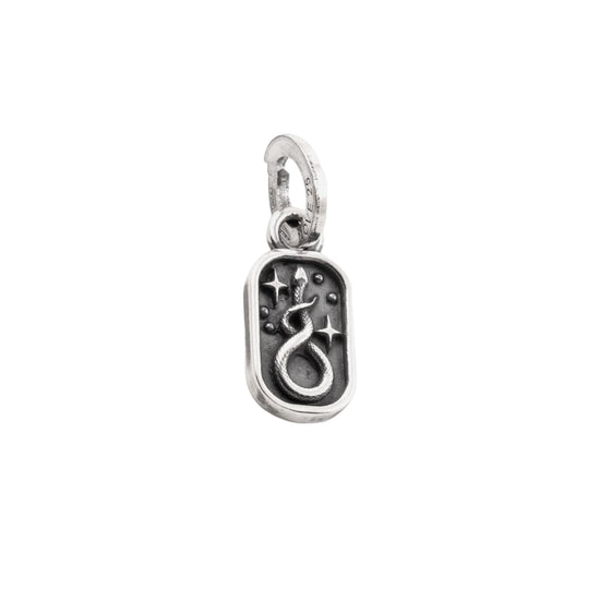 Charm pendente Nove25 Tarot Mini in argento il matto MISURA UNICA
