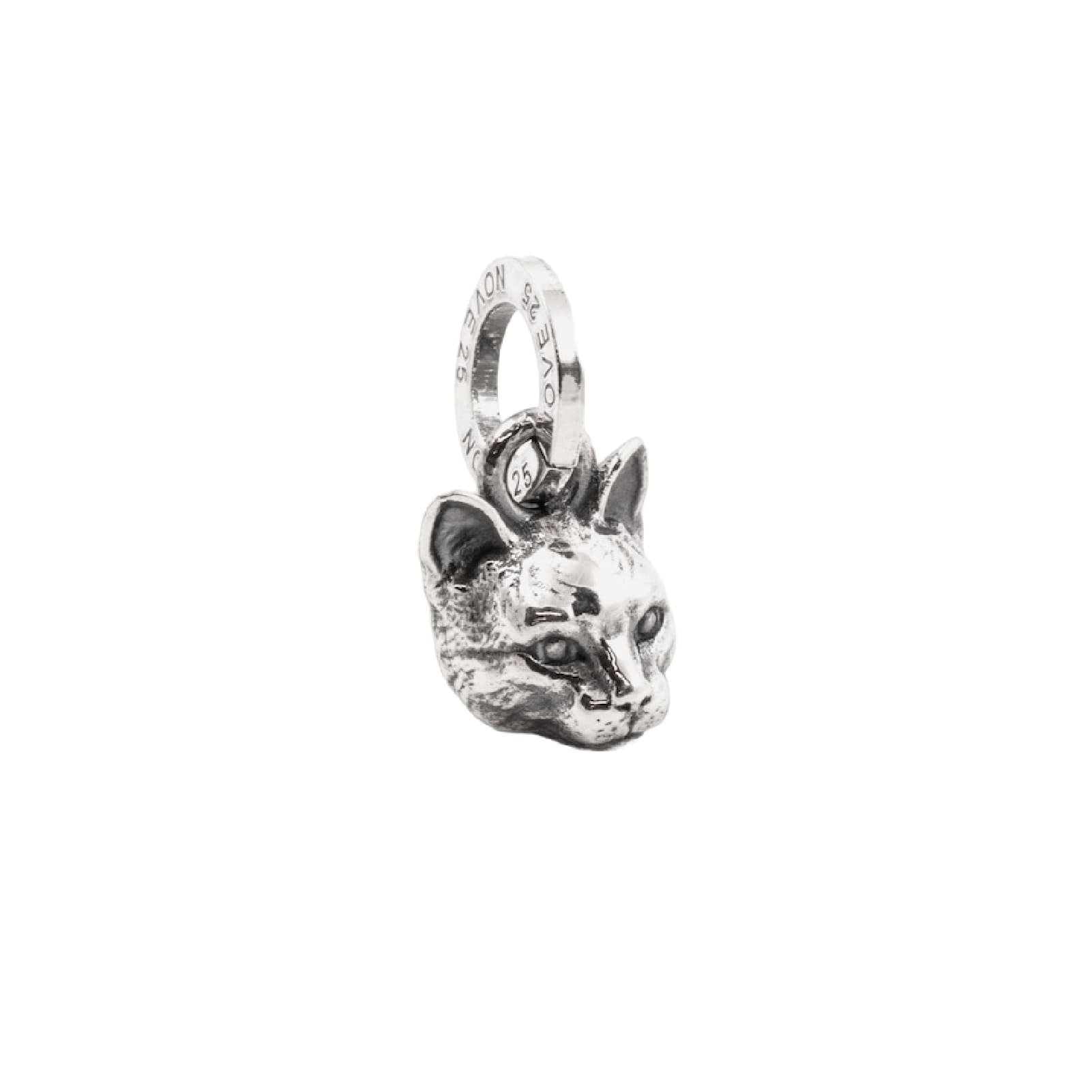 Charm pendente Nove25 Cat Fever Mini in argento gatto MISURA UNICA