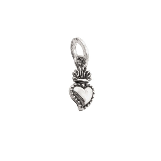 Charm pendente Nove25 Traditional Mini argento cuore ex-voto MISURA UNICA