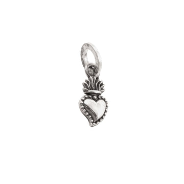 Charm pendente Nove25 Traditional Mini argento cuore ex-voto MISURA UNICA
