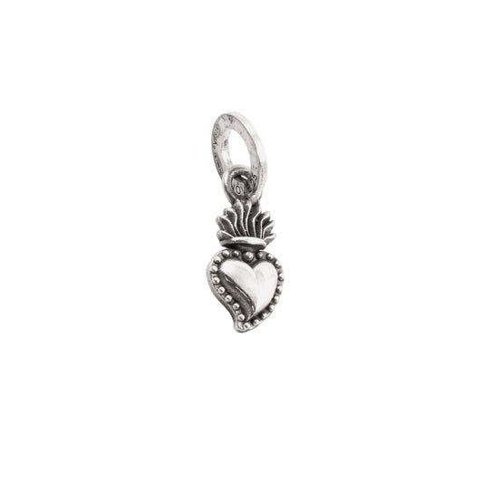 Charm pendente Nove25 Traditional Mini argento cuore ex-voto MISURA UNICA