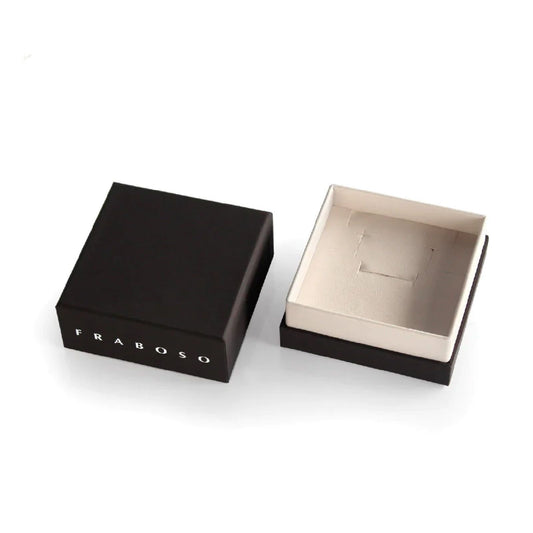 Orecchini cerchio piccolo donna Fraboso Gioielli in argento lavorato OR10638RHFO-2