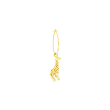 Mono orecchino Maman et Sophie Mia Africa in argento oro con giraffa ORMAF00GI-1