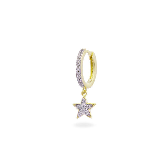 Mono orecchino Rue Des Mille Stardust Ten da donna ORZ-018-M3-STE-AU-1