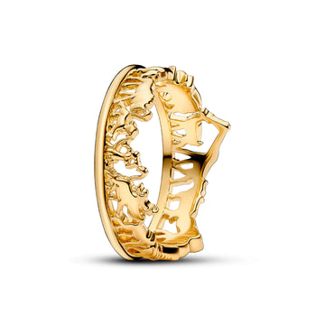 Anello Il Cerchio della Vita Pandora placcato in oro da donna P.163362C00-50